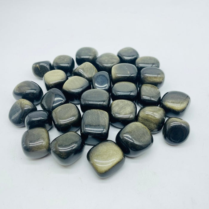 Gold Sheen Obsidian Tumbled Wholesale