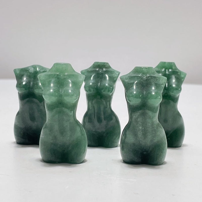 Green Aventurine Goddess Carving Wholesale
