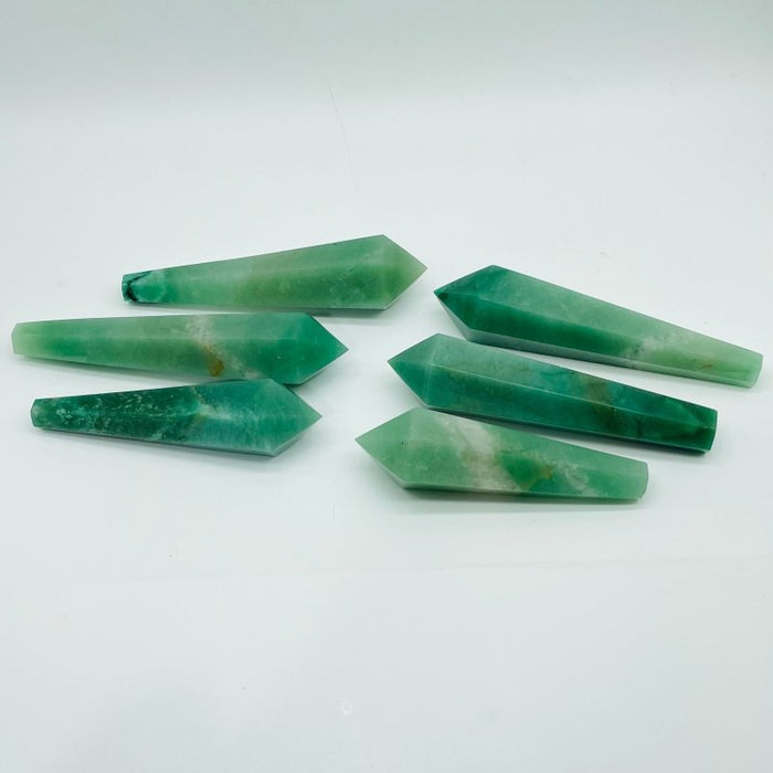 Green Aventurine Point Scepter Magic Wand Wholesale