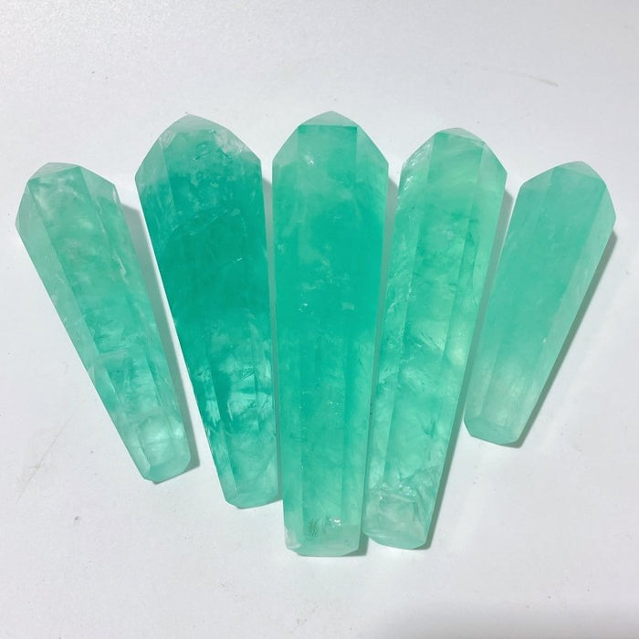 Green Fluorite Scepter Magic Wand Wholesale