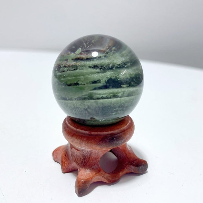 Green Garden Quartz Sphere
