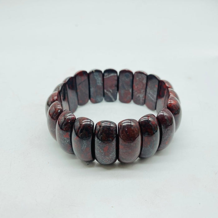 Hematite & Ocean Jasper Bracelet Crystal Wholesale
