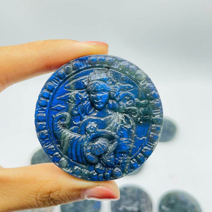 Labradorite Twelve Constellations Carving Wholesale