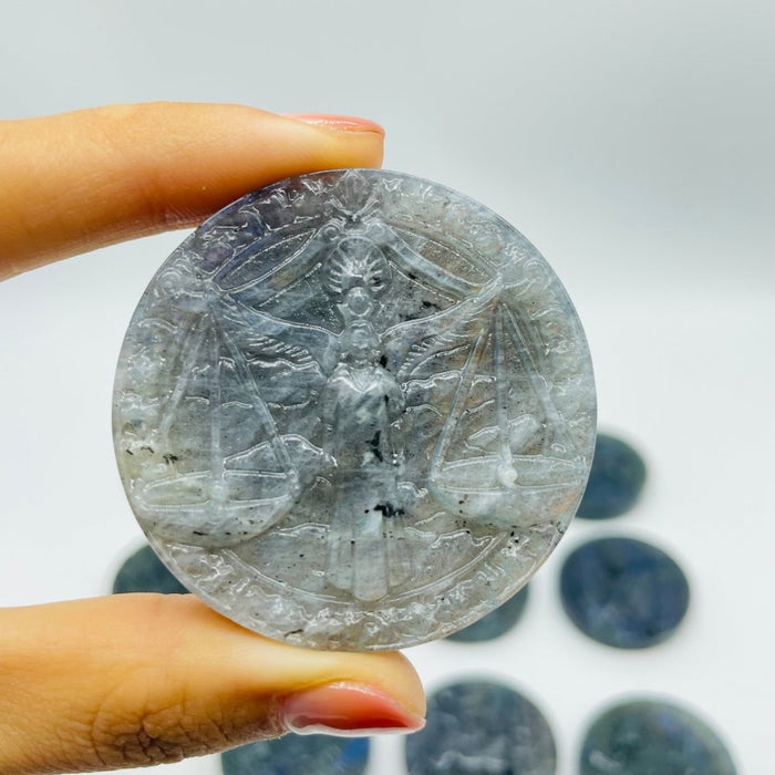 Labradorite Twelve Constellations Carving Wholesale