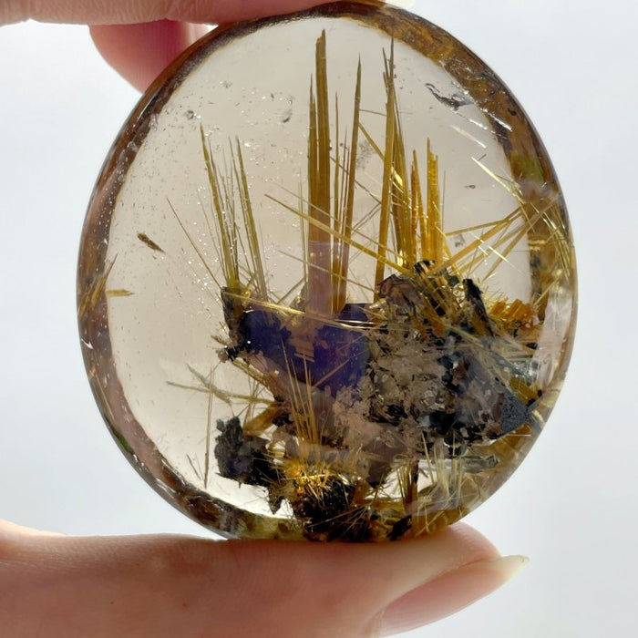 High Quality Rare Golden Rutile Crystal For Collection