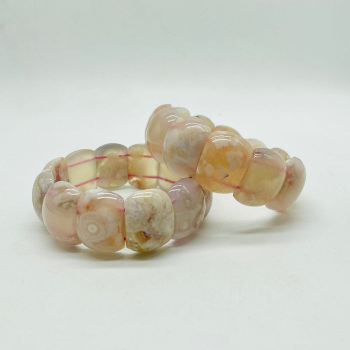 High Quality Sakura Flower Agate Bracelets Wholesale