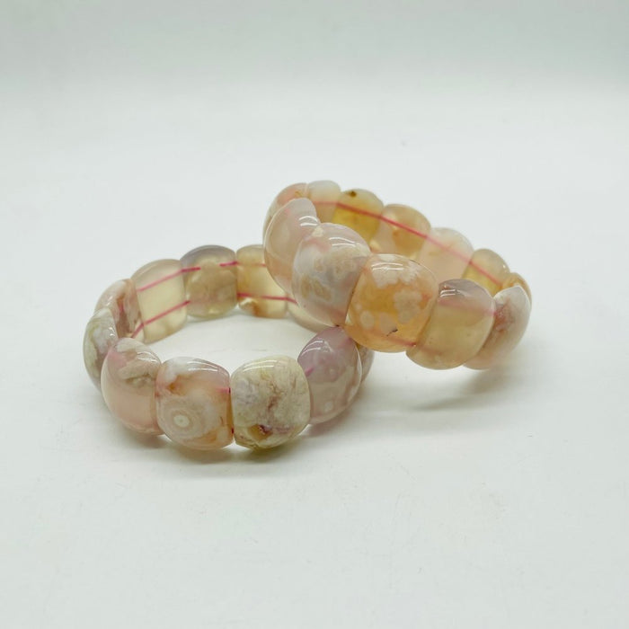 High Quality Sakura Flower Agate Bracelets Wholesale