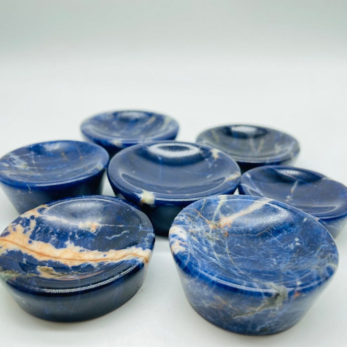 High Quality Sodalite Shallow Bowl Wholesale