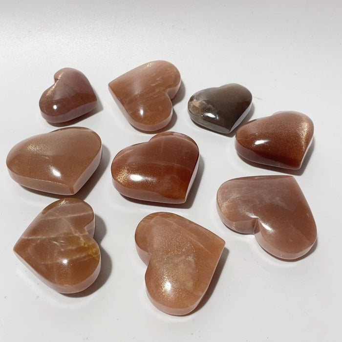 High Quality Sunstone Heart Wholesale