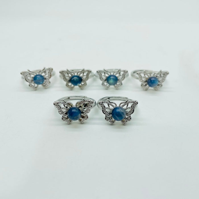 Labradorite Butterfly Ring Wholesale