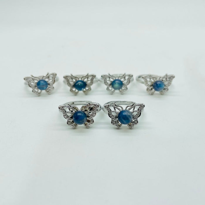 Labradorite Butterfly Ring Wholesale