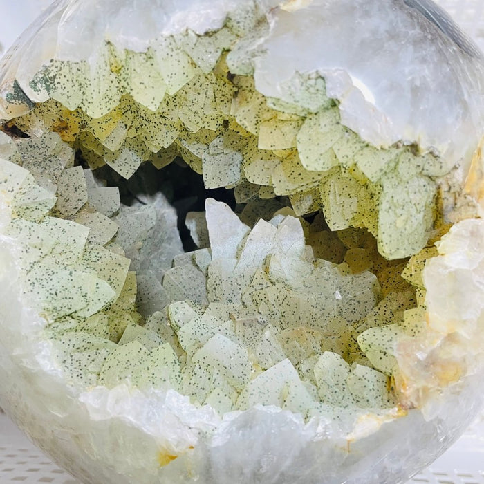 Large Agate Geode Druzy Sphere Ball