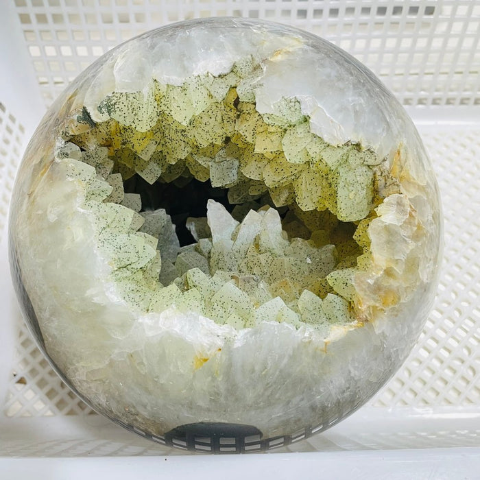 Large Agate Geode Druzy Sphere Ball
