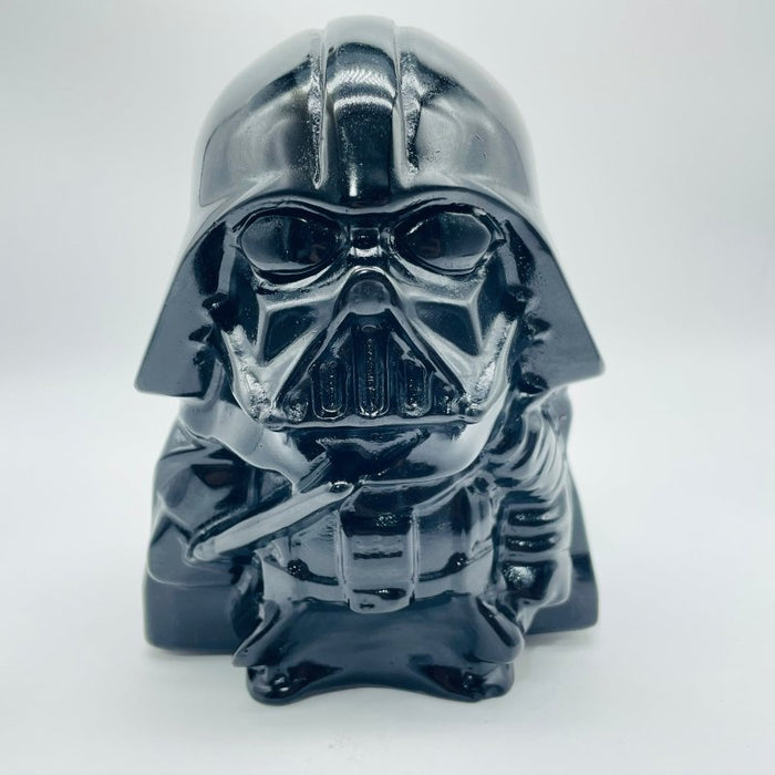 Large Black Obsidian Darth Vader Carving Wholesale