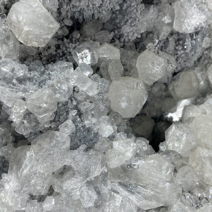 Large Clear Quartz Mixed Apophyllite Mineral Specimen