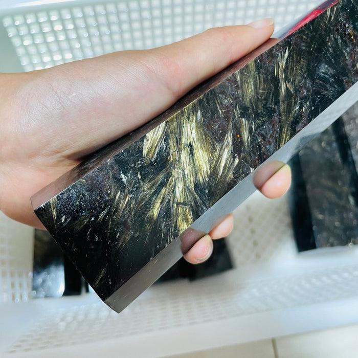 Large Gold Astrophyllite Tower Point Wholesale