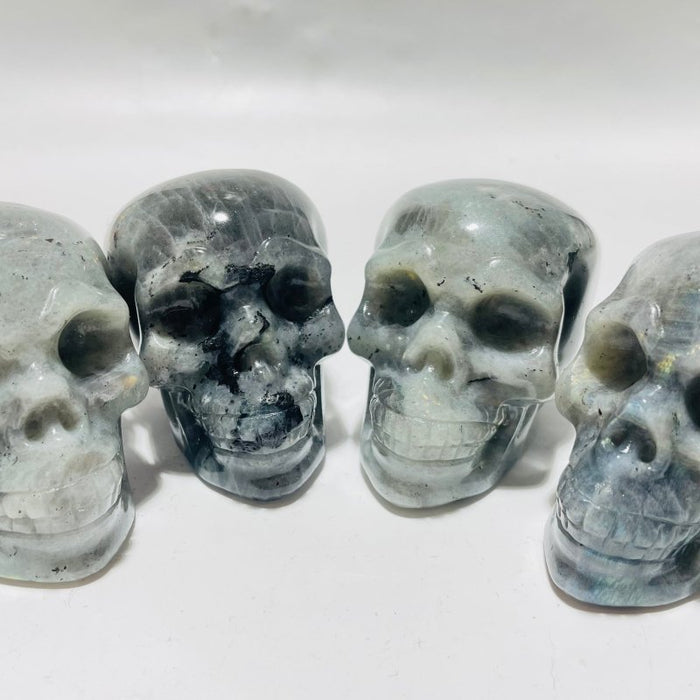 Large Labradorite Skull Carving Wholesale