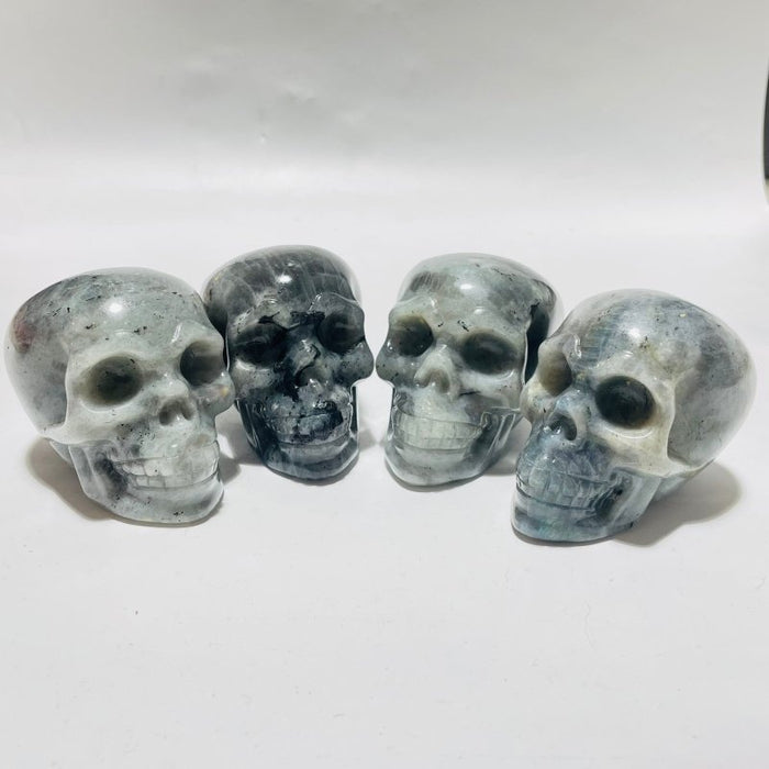 Large Labradorite Skull Carving Wholesale