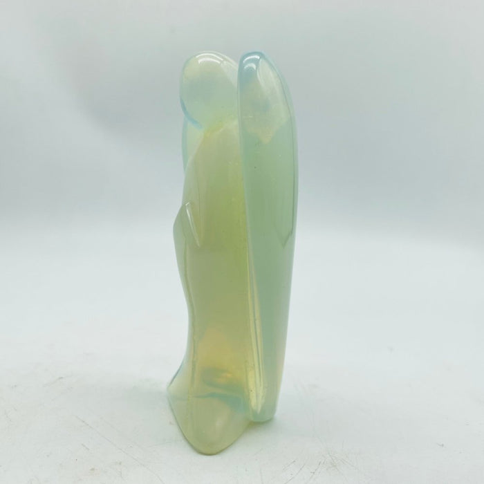 Large Opalite Angel Carving Wholesale
