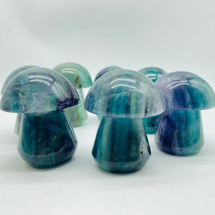 Large Rainbow Fluorite Mushroom Wholesale