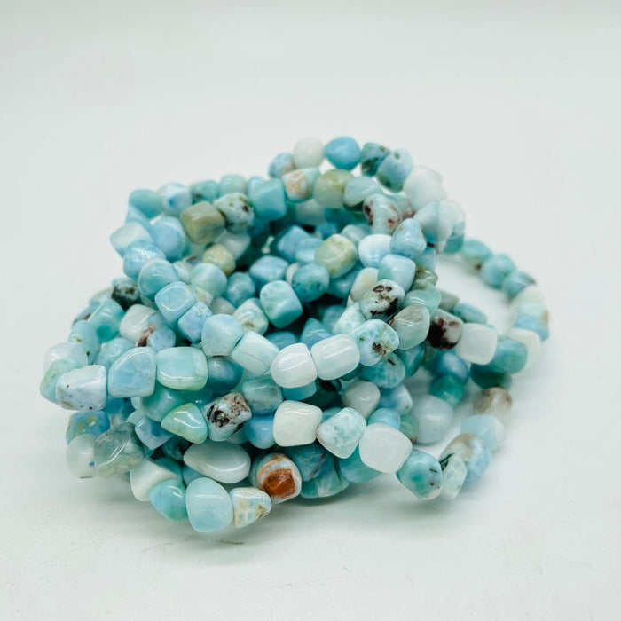 Larimar Free Form Bracelets Wholesale Dominican Republic