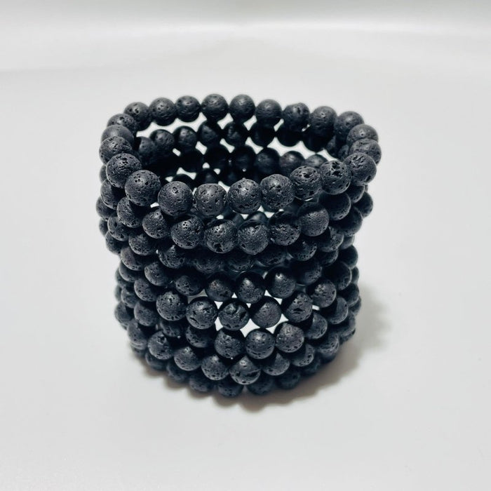 Lava Rock Stone Bracelet Wholesale