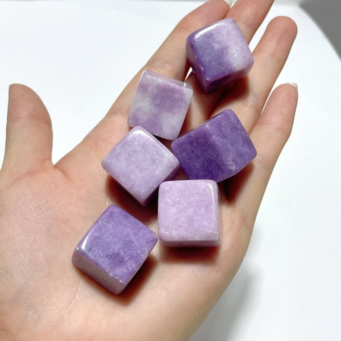 Lepidolite Cube Tumbled Wholesale