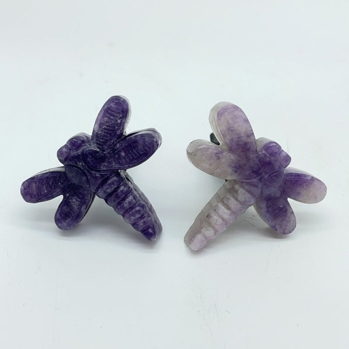 Lepidolite Dragonfly Car Air Vent Clip Wholesale