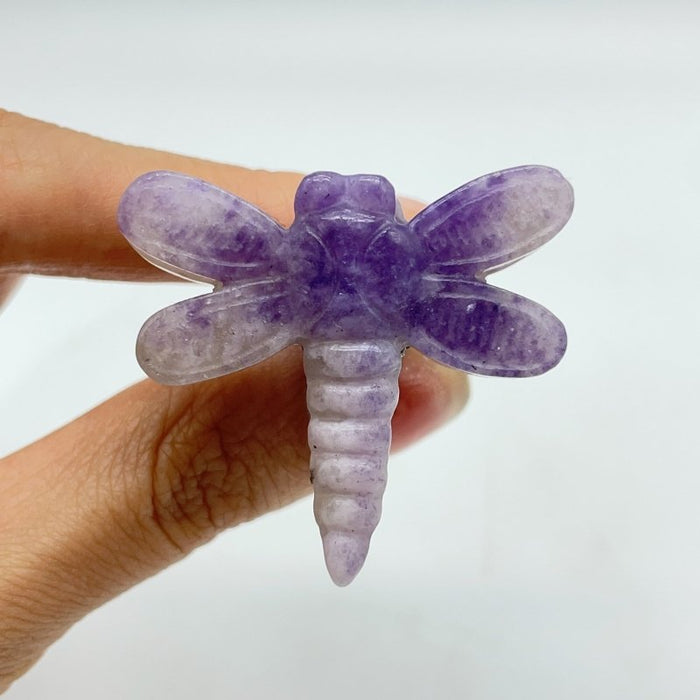 Lepidolite Dragonfly Car Air Vent Clip Wholesale