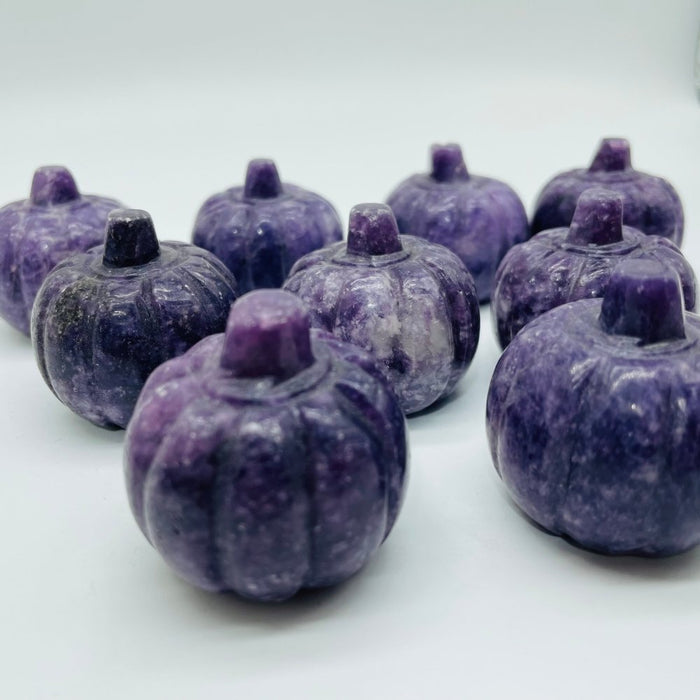 Lepidolite Pumpkin Carving Wholesale