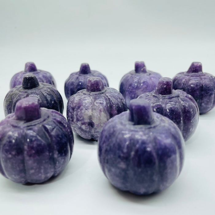 Lepidolite Pumpkin Carving Wholesale
