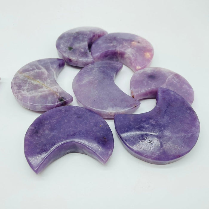 Lepidolite Star & Moon Carving Wholesale