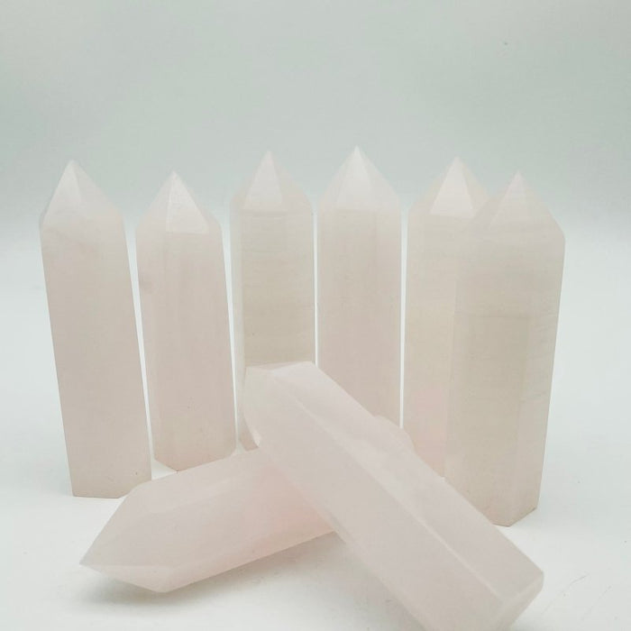 Light Pink Calcite Points Wholesale