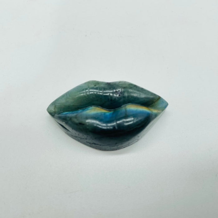 Lips Kiss Carving Lepidolite Labradorite Fluorite Wholesale