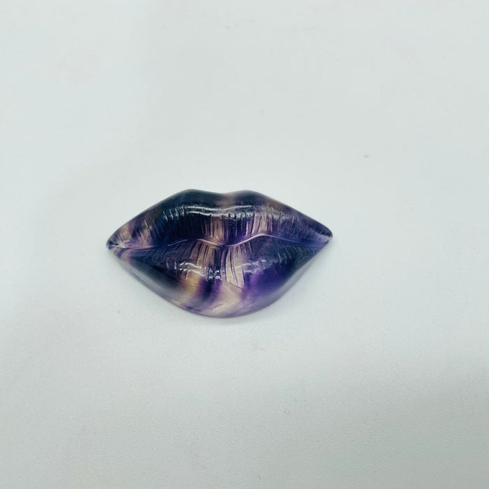Lips Kiss Carving Lepidolite Labradorite Fluorite Wholesale