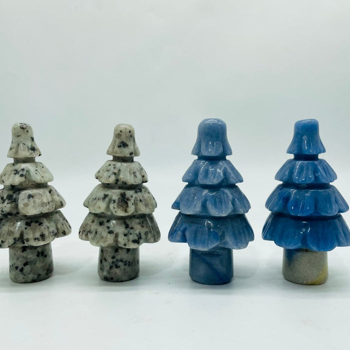 Lotus Jasper & Blue Aventurine Christmas Tree Wholesale