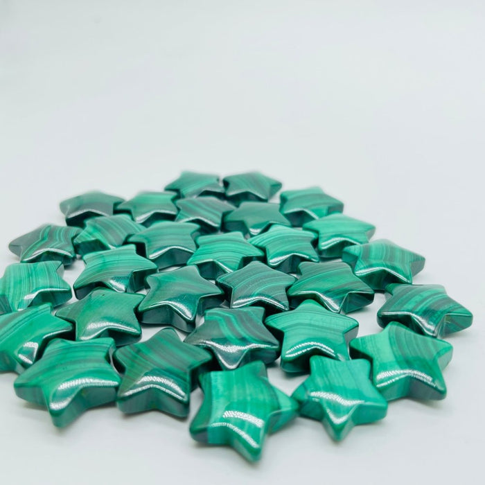 Malachite Star Mini Pocket Stone DIY Crystals Wholesale