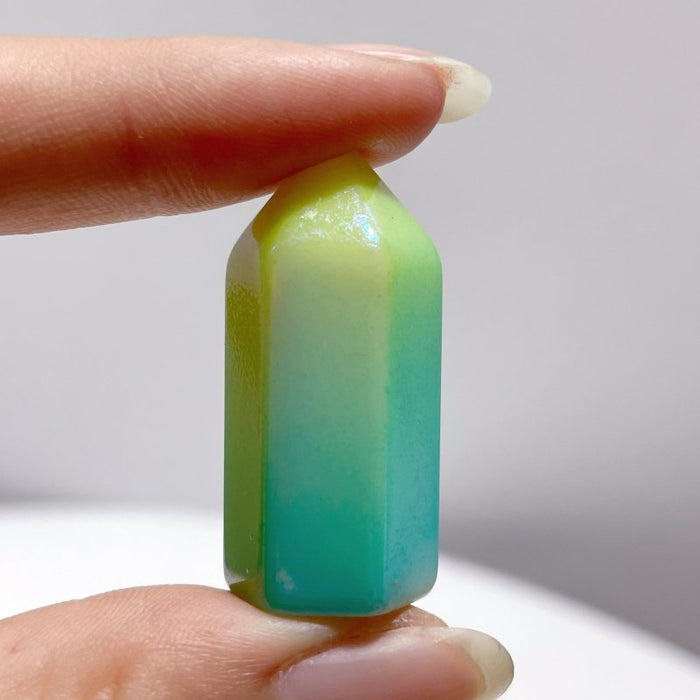 Mini Aura Opalite (man made) Point Wholesale