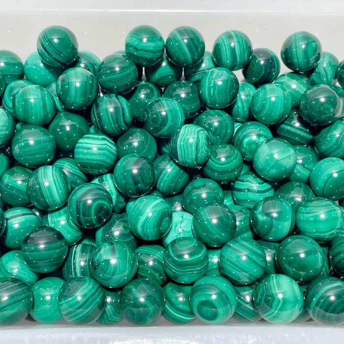 Mini Malachite Sphere Wholesale