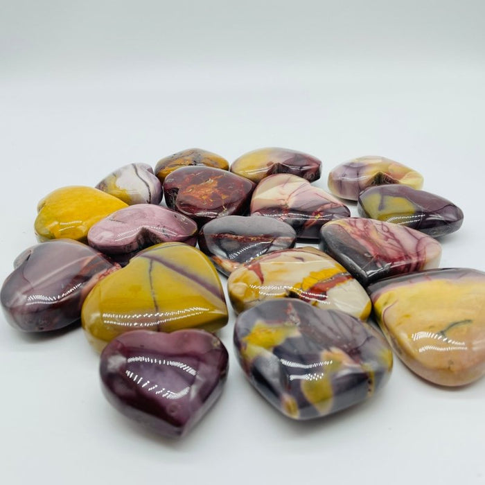 Mookaite Stone Heart Wholesale