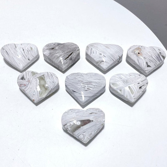 Morocco Agate Heart Shape Wholesale