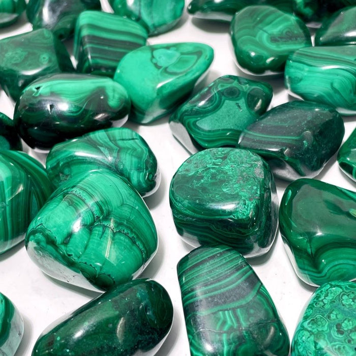Natural Beautiful Malachite Tumbled Wholesale