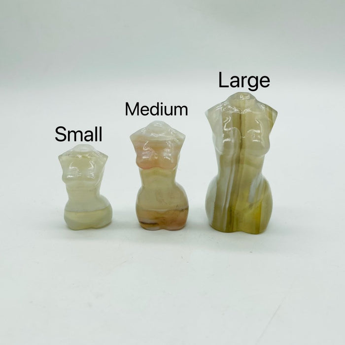 Natural Stripe Agate Goddess Carving Wholesale