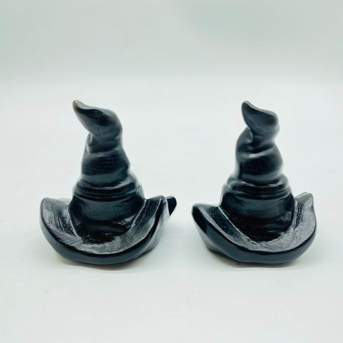Black Obsidian Wizard Hat Carving Wholesale