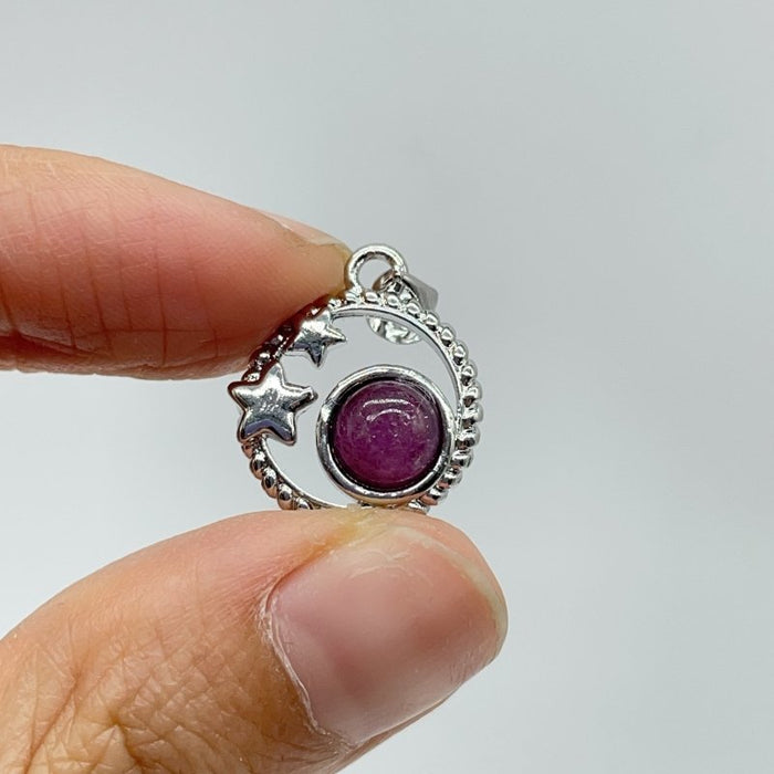 Purple Rose Quartz Pendant Crystal Wholesale