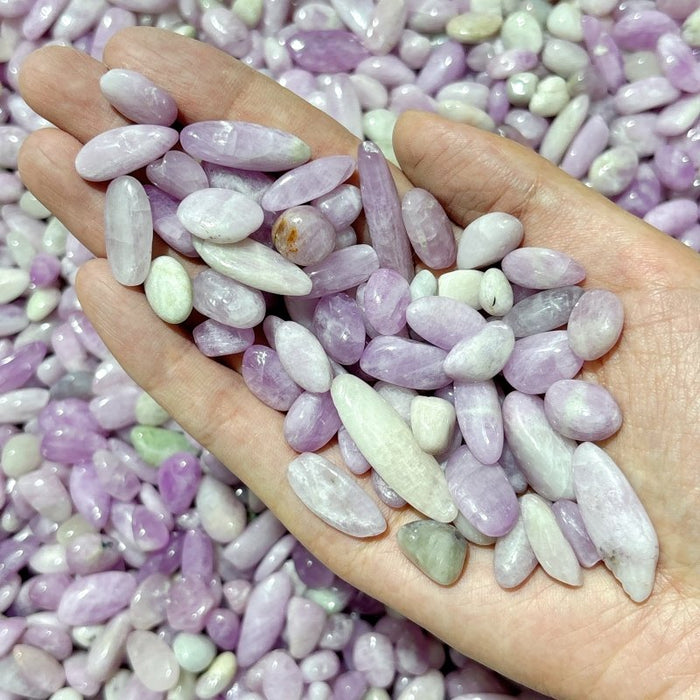Purple Spodumene Gravel Chips Crystal Wholesale