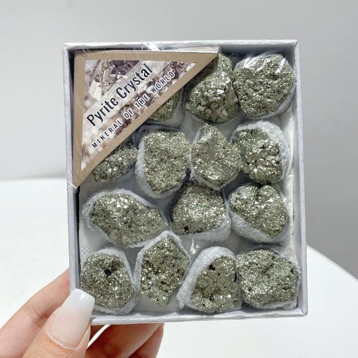 Raw Pyrite Small Gift Box