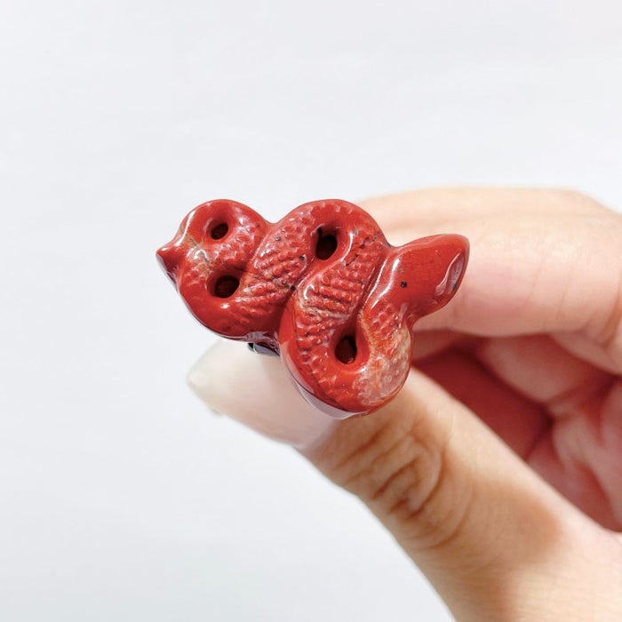 Red Jasper Snake Car Air Vent Clips Wholesale Car Accessories