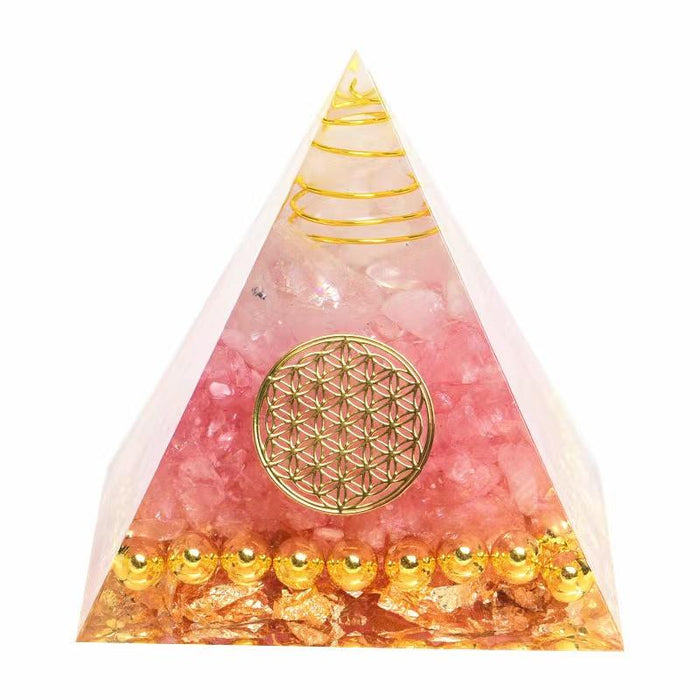 Rose Quartz Orgone Pyramid Wholesale