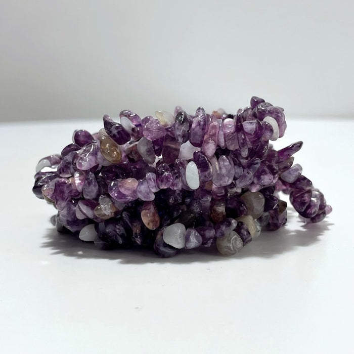 Spark Lepidolite Chip Bracelets Wholesale